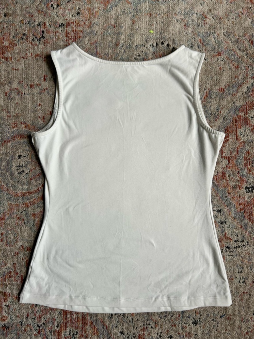 Classic White & Black Women's Boat Neck Tank Tops (2pack)